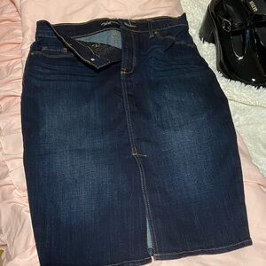 Lee Indigo Denim Skirt